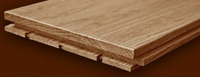 Oak hardwood flooring